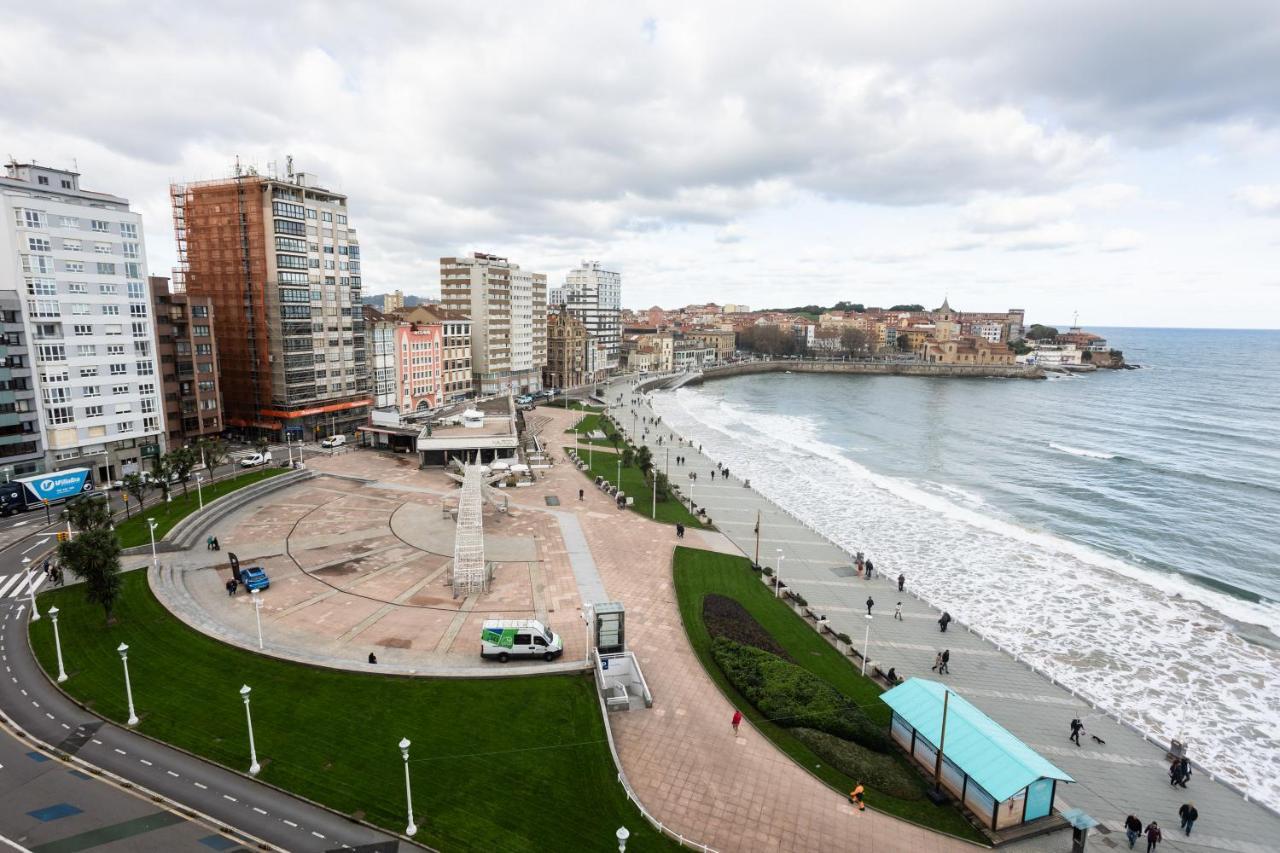 Amanecer Cantabrico Apartman Gijón Kültér fotó
