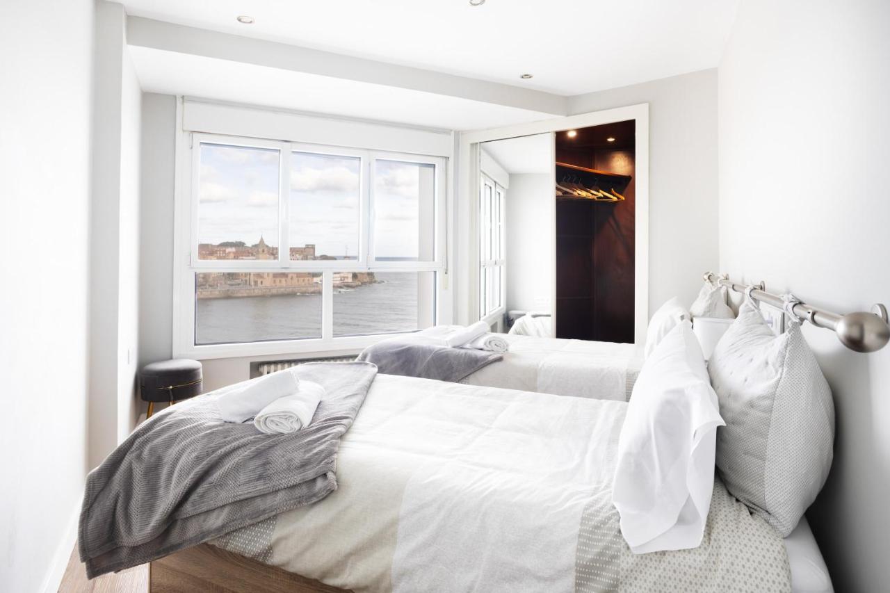 Amanecer Cantabrico Apartman Gijón Kültér fotó