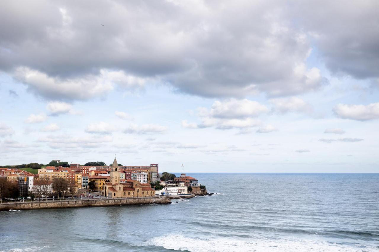 Amanecer Cantabrico Apartman Gijón Kültér fotó