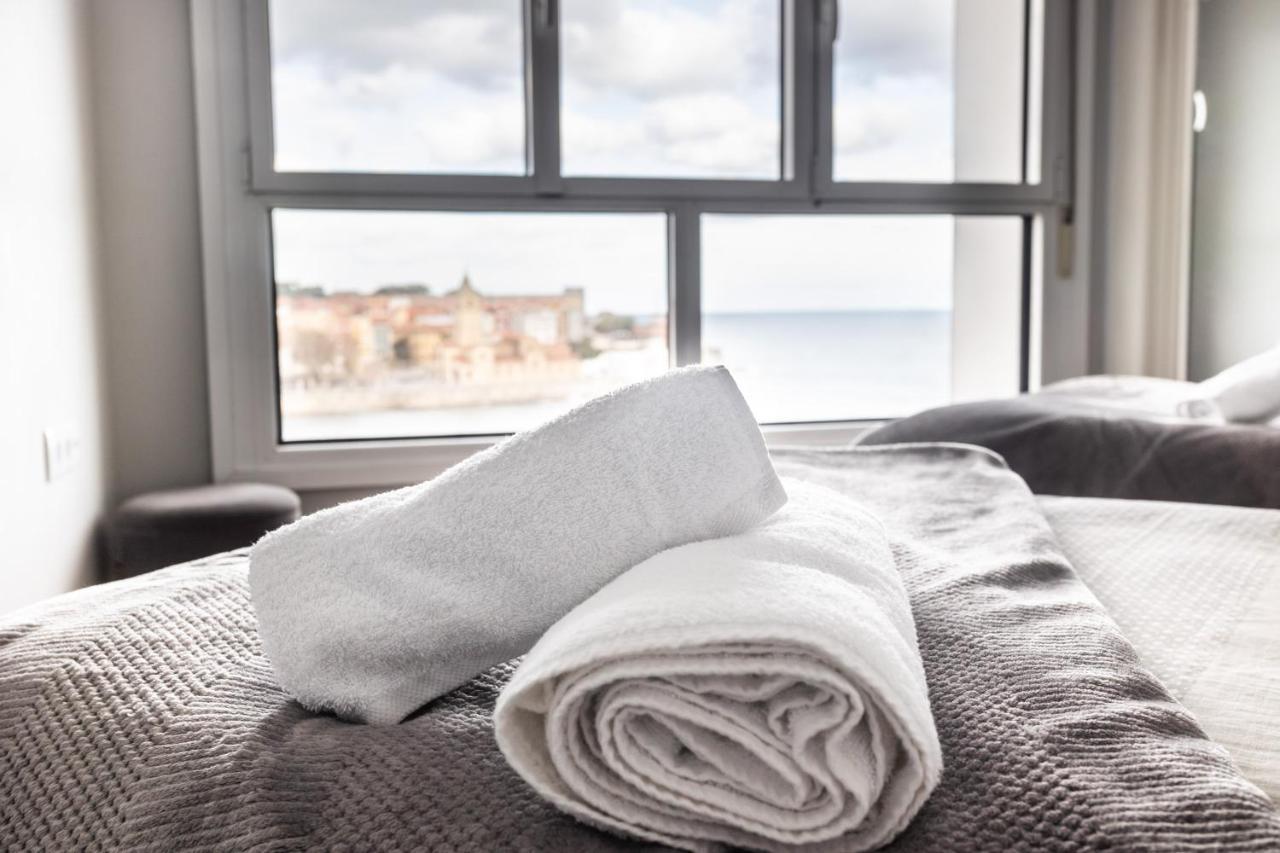 Amanecer Cantabrico Apartman Gijón Kültér fotó