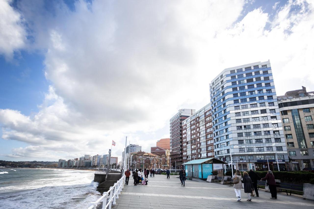 Amanecer Cantabrico Apartman Gijón Kültér fotó